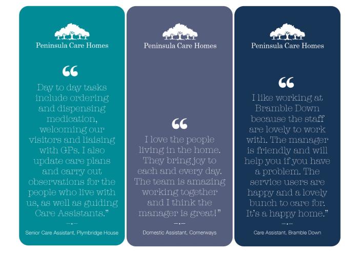 Testimonials Peninsula Care