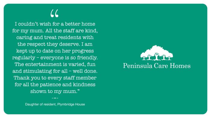 Testimonial from a relative