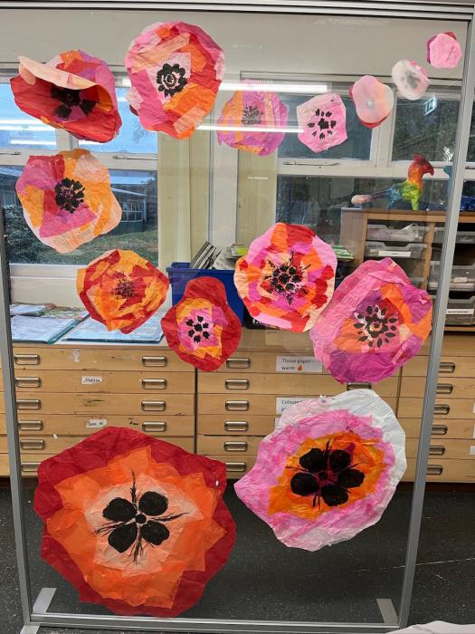 Donation of screens used during Covid times