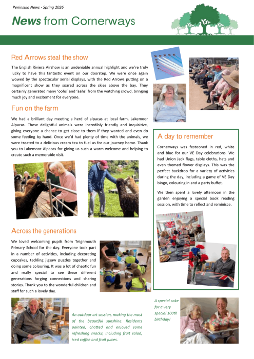 News from Cornerways