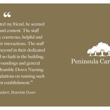 Testimonial from a relative