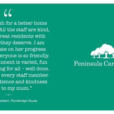 Testimonial from a relative